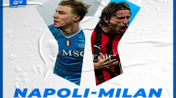 مواجهة قوية.. ميلان يواجه نابولي في كأس السوبر الإيطالي 2025